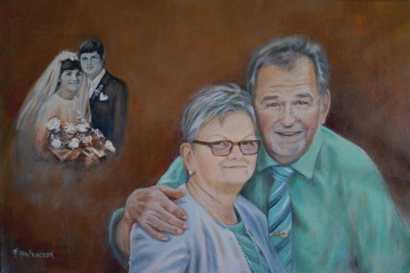 Portraits, present and past